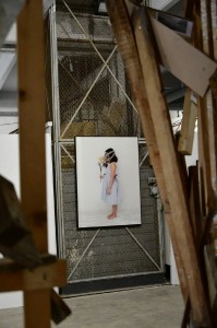 ZYKLON - 120X90 TEC. MISTA SU VETRO E SWAROSKI.JPG